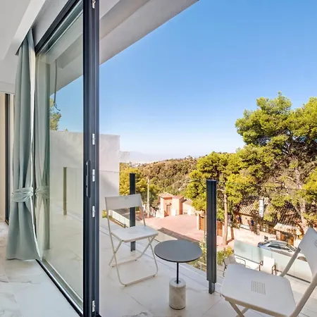 Coliving Double In Ariela With Pool And Sea And Mountain Views Malaga